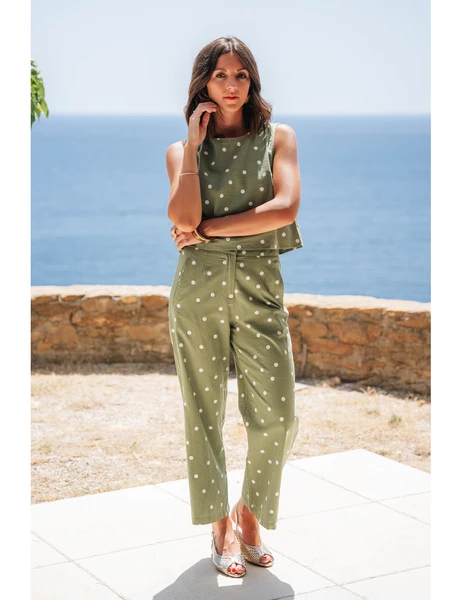 Pantalon Garry vert