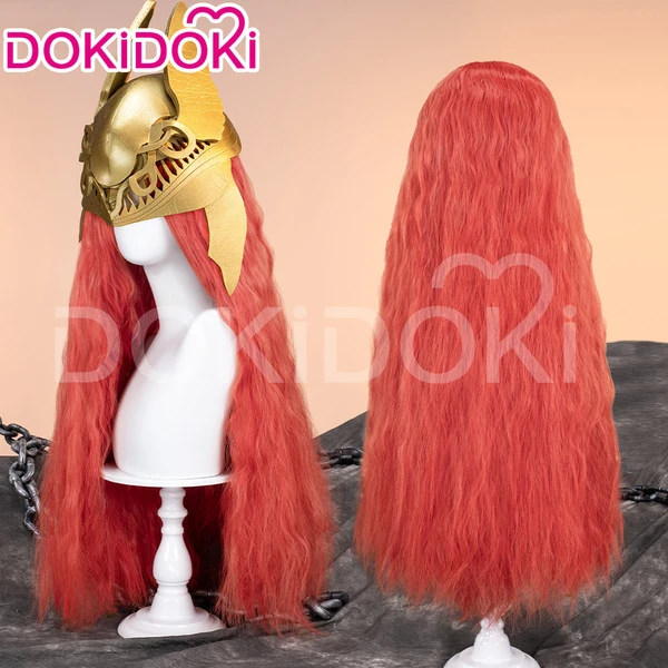 【Ready For Ship】DokiDoki Game Elden Ring Cosplay Malenia Wig Long Curl
