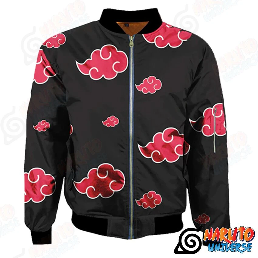 Naruto Bomber Jacket Akatsuki (Streetwear) Unisex