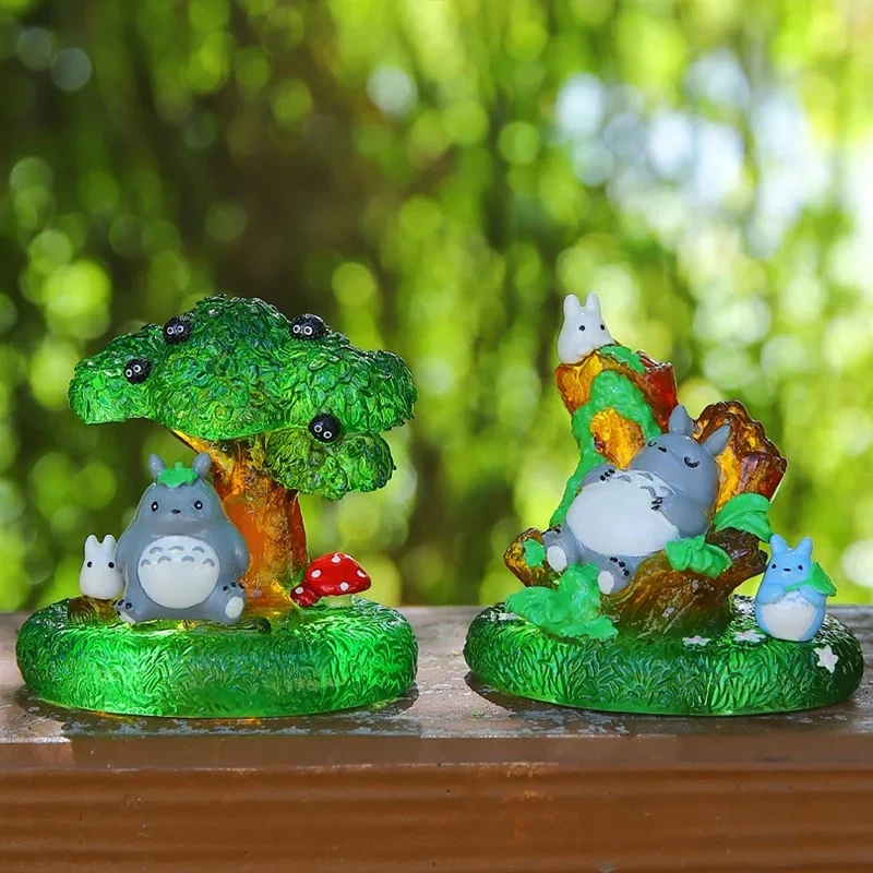 Anime Ghibli Blind Box Characters with Light 6PCS | Ghibli Merch Store