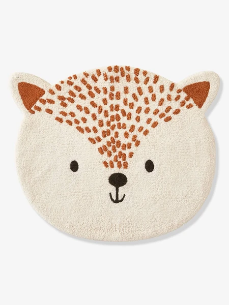 Tapis Renard des neiges beige - Vertbaudet