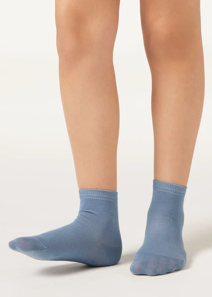 Chaussettes basses avec coton fille