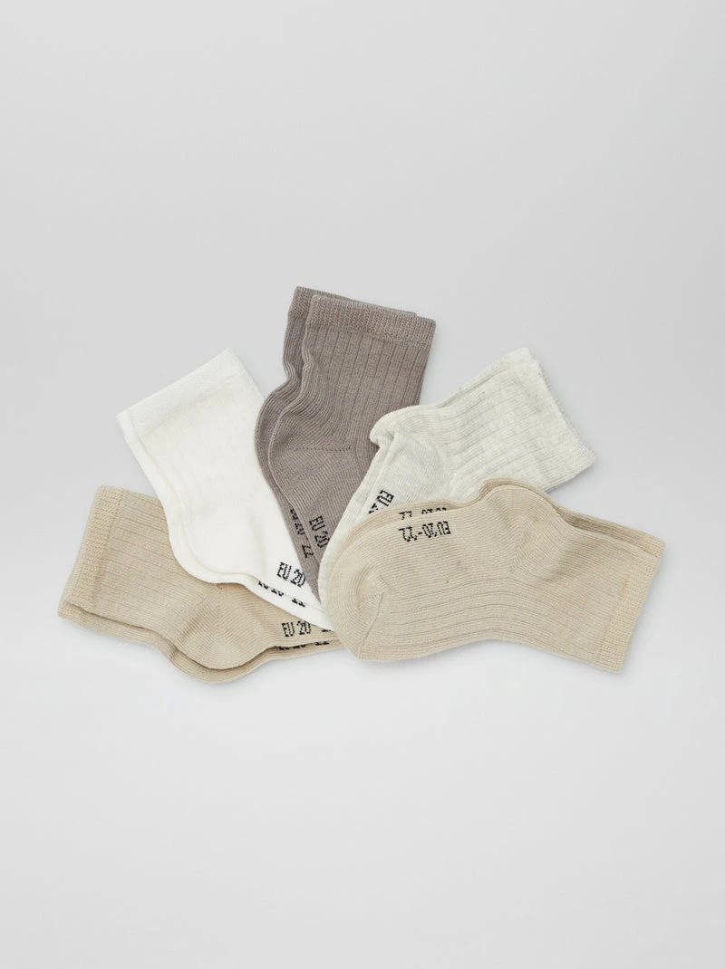 Lot de 3 paires de chaussettes naissance
