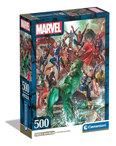 Marvel The Avengers 500 Pièces - Clementoni