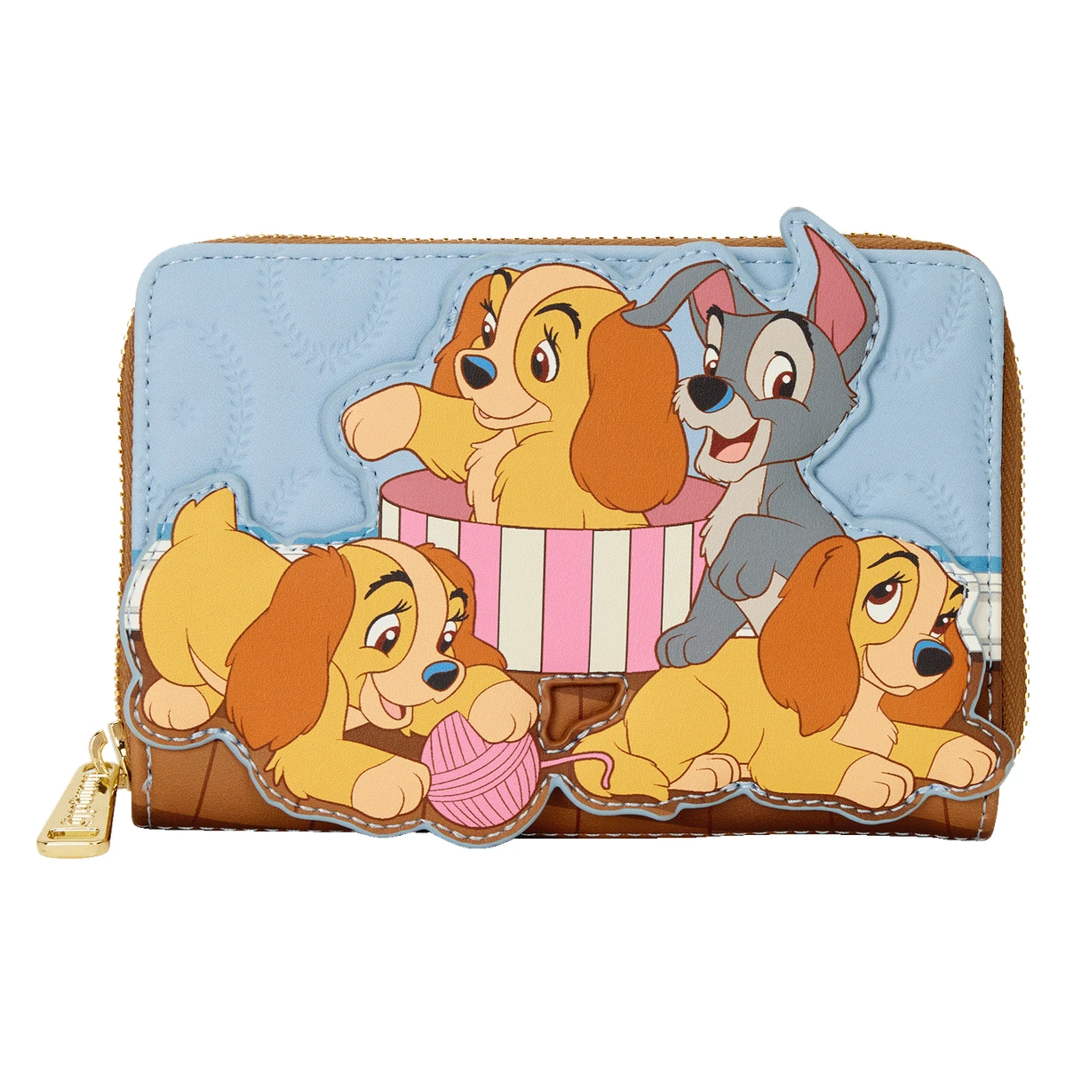 LADY AND THE TRAMP PLAYTIME ZIP AROUND WALLET - DISNEY