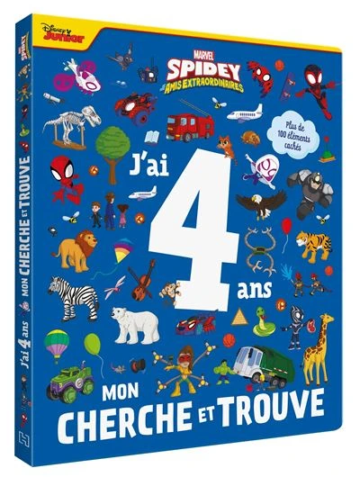 Spidey Et Ses Amis Extraordinaires - : SPIDEY ET SES AMIS EXTRAORDINAIRES - Mon Cherche et Trouve - J'ai 4 ans - MARVEL