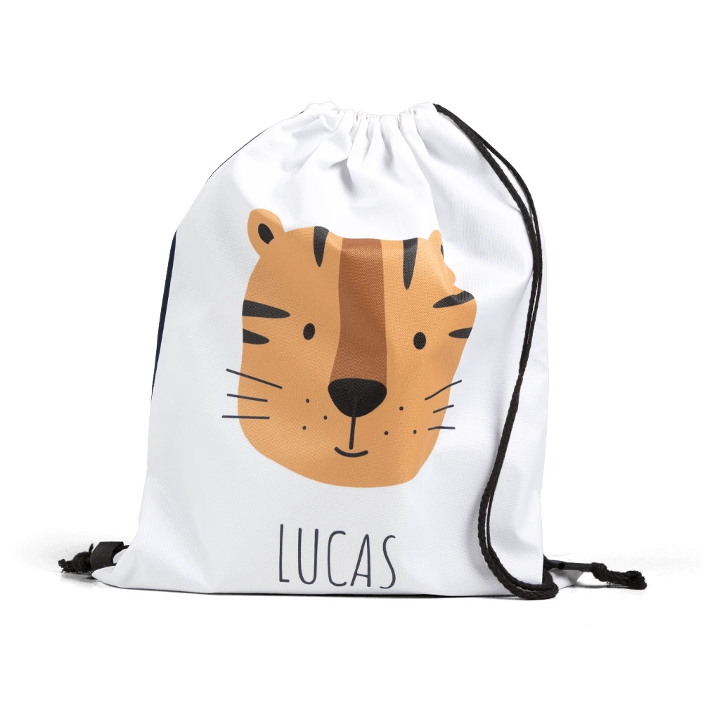 Sac de gym personnalisé - J'ai utilisé le même design que pour les étiquettes