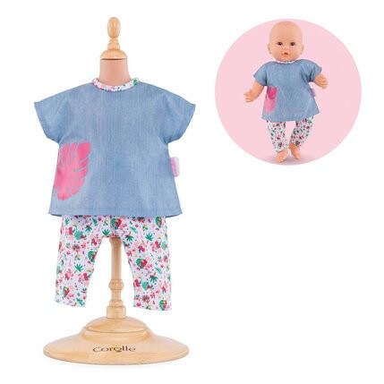 ENSEMBLE TROPICOROLLE POUR BEBE 36 CM