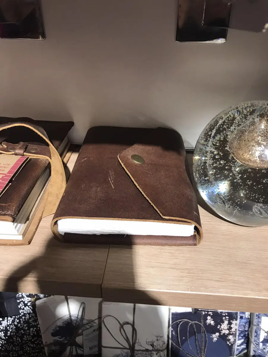 CAHIER NOTE RAPIDE : au magasin FOUTOIR à LLN
