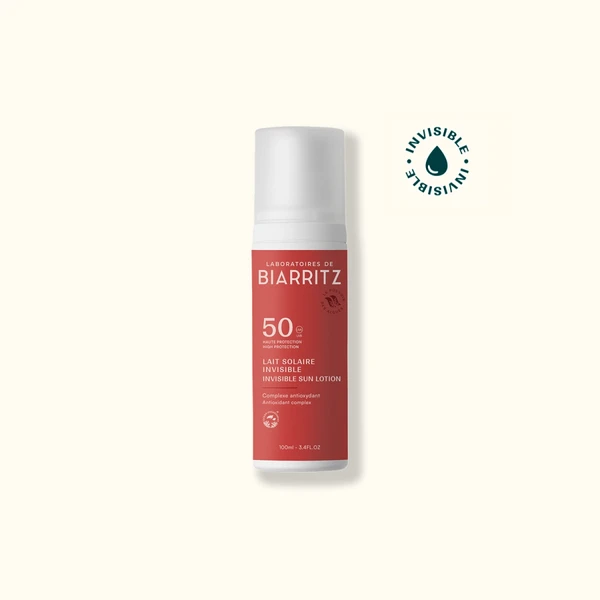 Lait solaire invisible SPF50
