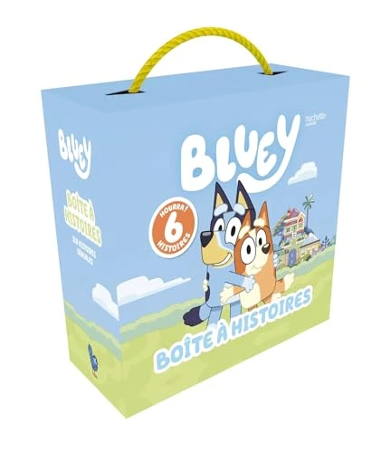 Bluey - Boîte à histoires: Coffret 6 livres