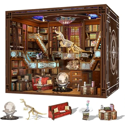 MiniCity Kit Book Nook, Maison de poupée Miniature DIY (Beyond Library Max)
