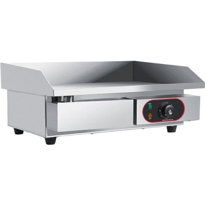 YUY Gril Barbecue de Table Electrique, 3000W Barbecue Plancha Electrique 60,5 x 48,5 x 21,5 cm Usage Commerciale