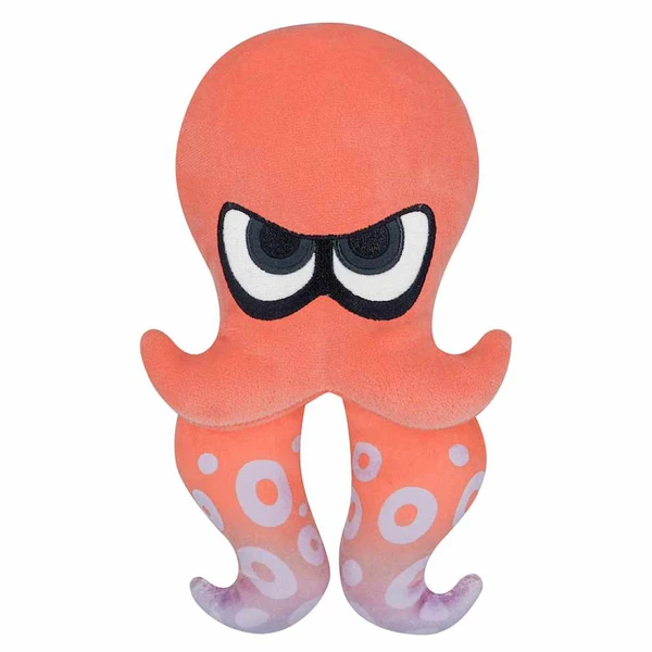 Splatoon 3 red octo plush
