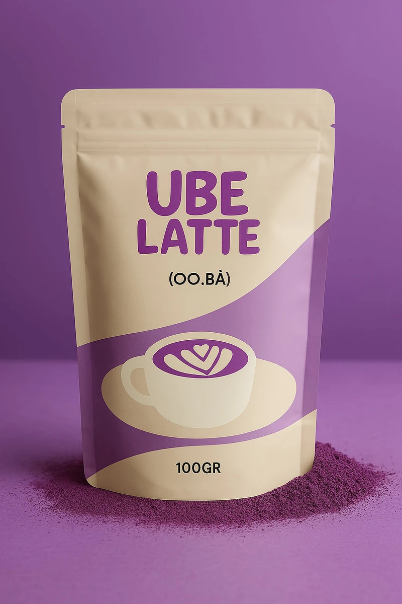 Poudre Ube Latte 100g