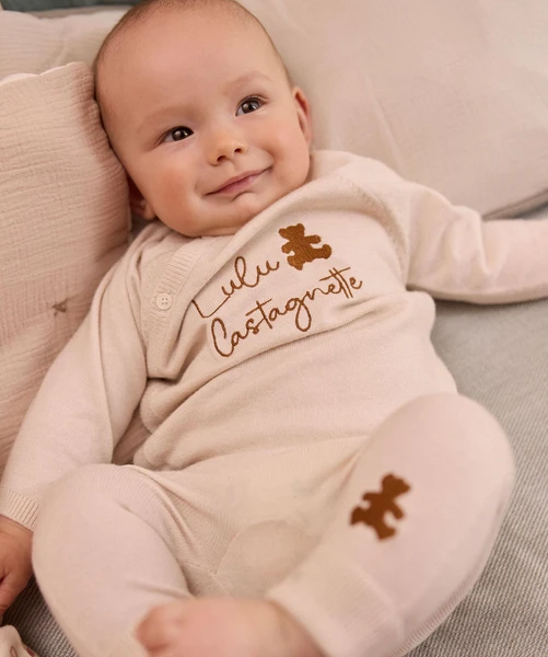 Ensemble 2 pièces gilet brassière et legging bébé - LuluCastagnette