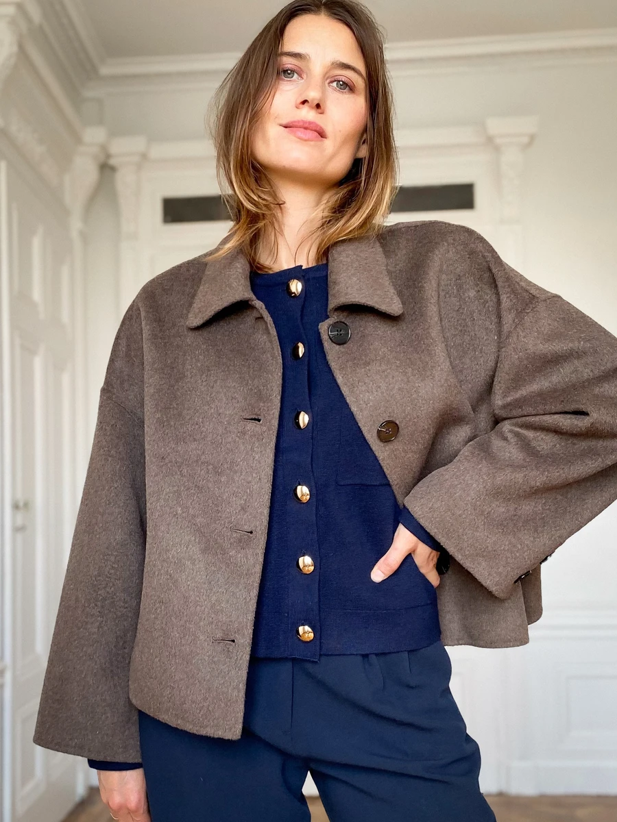 Manteau Sacha Taupe