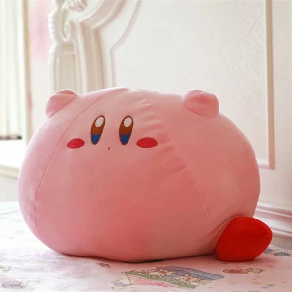 Peluche Kirby - Rose – Peluche Aux Joues Rouges – Peluche Toute Douce - Peluche Jeu Vidéo – Ma Peluche (Taille: 24cmx18cm)