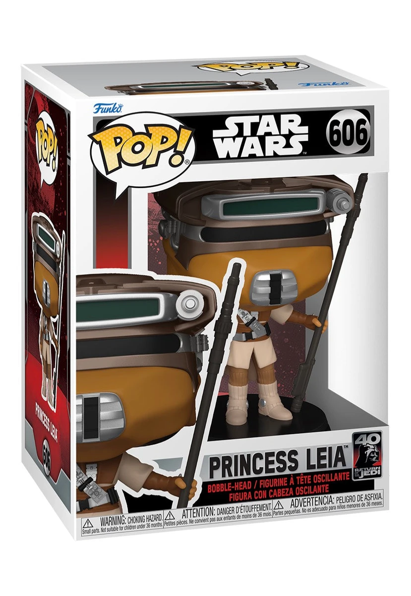 Star Wars - Return Of The Jedi 40th: Leia (Boushh) - Bobble-Head - Funko Pop