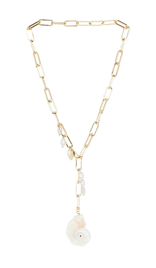 SAUTOIR PENDENTIF SHELL
