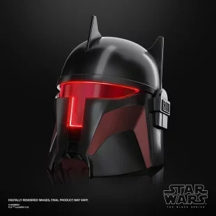 Casque : Star Wars The Mandalorian Black Series Casque Electronique 1/1 Moff Gideon