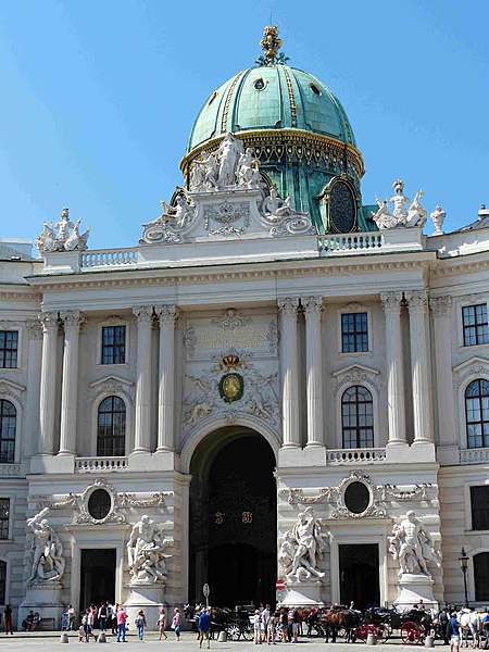 Le palais de la Hofburg