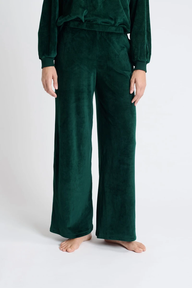 Pantalon de pyjama en velours