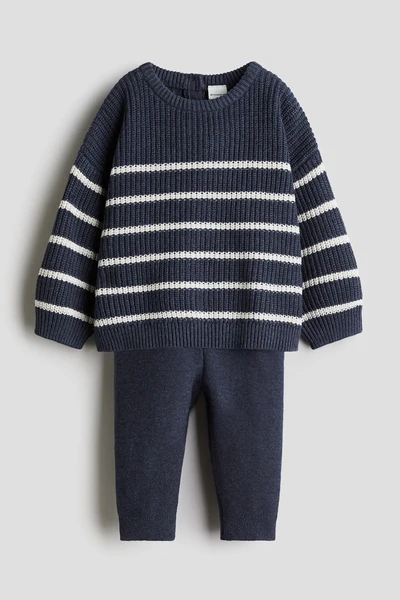 Ensemble 2 pièces en maille de coton