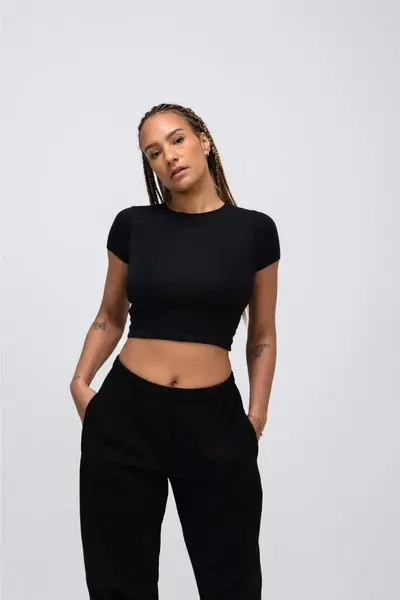 BABY TEE - BLACK ONYX - Nublada Shop