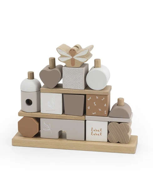 Blocs à Empiler 'Cottage' Nougat