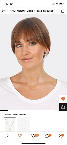 Half moon collier Elli 