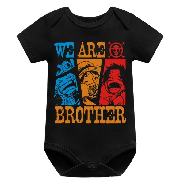 ACE Sabo Luffy Newborn Anime Clothes Twins: We are Brother!!!