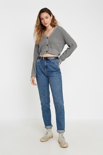 UO - Gilet court Kai gris