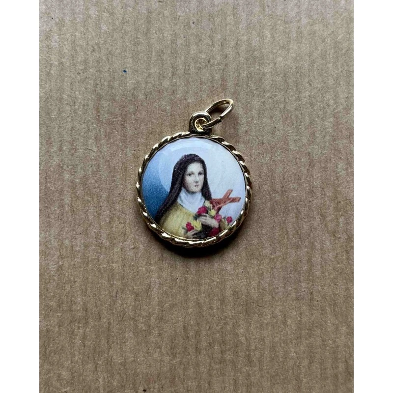 Médaille Thérèse  métal dorée ref .B