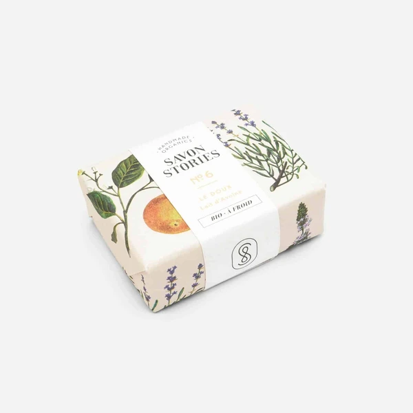N°6 Le Doux Savon Bio & Naturel au Lait d'Avoine