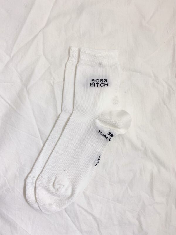 Les chaussettes Boss Bitch - LLIVE