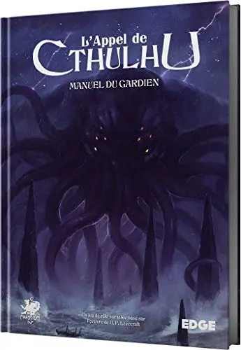 Edge Entertainment Jeu de rôles Asmodee l'appel de Cthulhu Manuel du Gardien