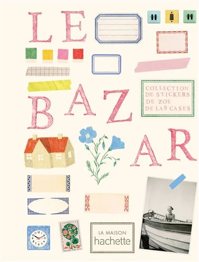 Le bazar - livre de stickers