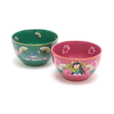 Disney Store Bols Mulan, Lot de 2