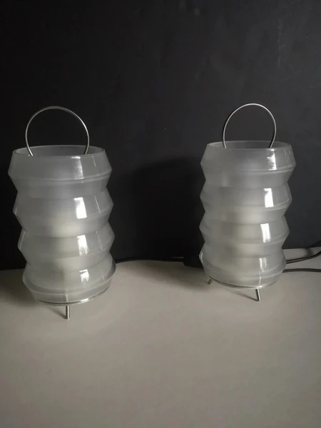 Paire de Lampes à Poser Habitat Vintage