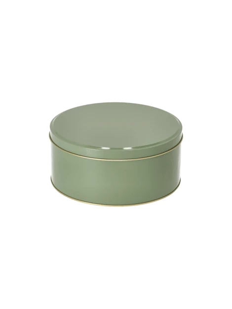 Boîte à biscuits | Étain. 19,6 x 9 cm. | Moss Green