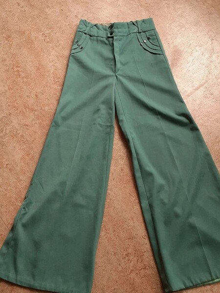 Pantalon jambes larges 60 70's vintage
