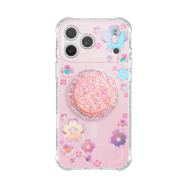 Holo-Sakura MagSafe Phone Case Grip Set