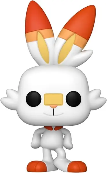 Funko Pop! Games: Pokemon - Scorbunny - Flambino - Figurine en Vinyle à Collectionner - Idée de Cadeau - Produits Officiels - Jouets pour Les Enfants et Adultes - Video Games Fans