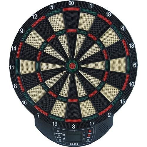 Jeu de fléchettes électronique Rene Pierre ACVI016 CS-89C Noir