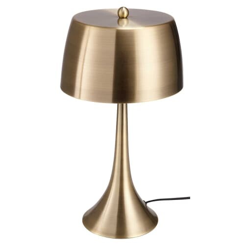 Lampe en métal doré vieilli | Maisons du Monde