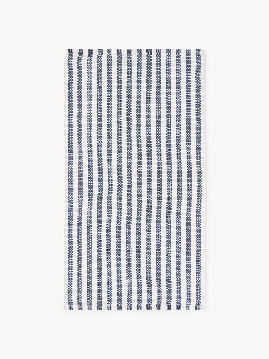 Tapis d'intérieur/extérieur tissé à la main Lyla