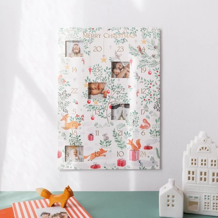 Calendrier de l'Avent Photo - Forêt Hivernale