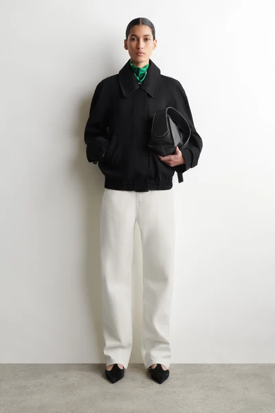 BLOUSON À SILHOUETTE ARRONDIE EN COTON