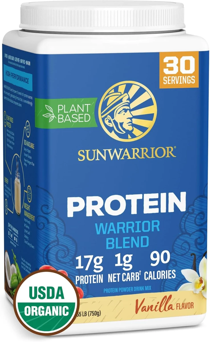Sunwarrior | Protein Warrior Blend Vanilla Flavor